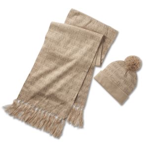 Women's Beanie and Scarf Gift Set