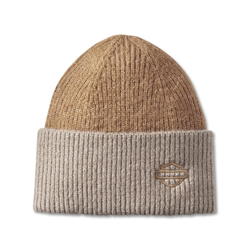 Women's Open Bar & Shield Beanie Women's Open Bar & Shield Beanie