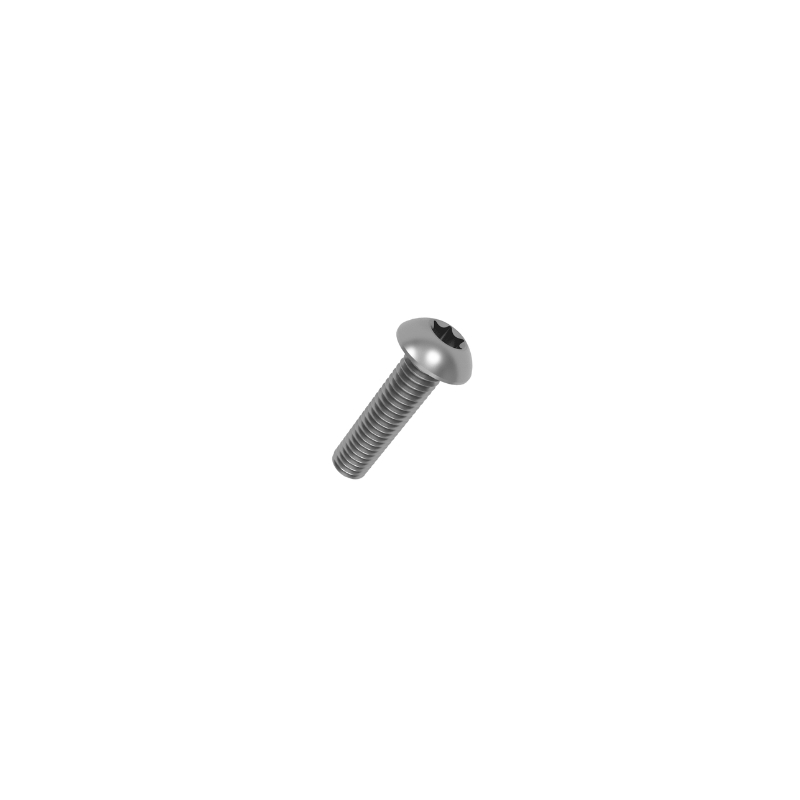 Screw Button Head Torx Lock