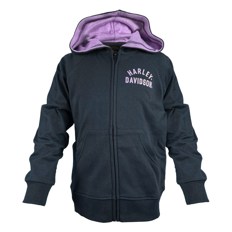 Bar & Shield Knit Zip-Up Toddler Hoodie