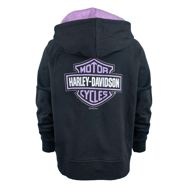 Bar & Shield Knit Zip-Up Toddler Hoodie