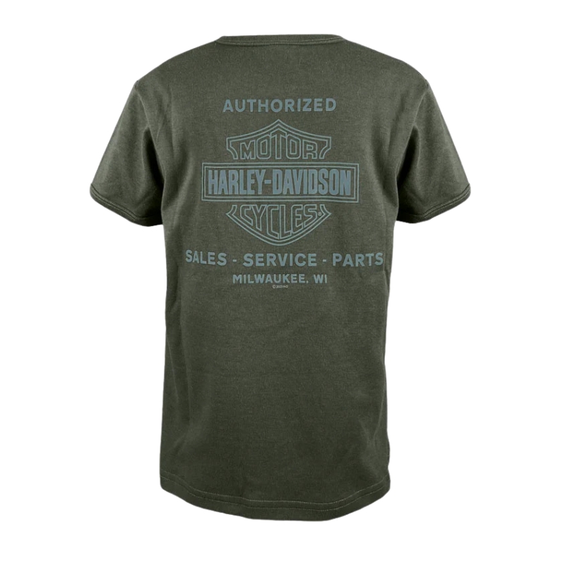 Authorized Henley 2-Button Short Sleeves