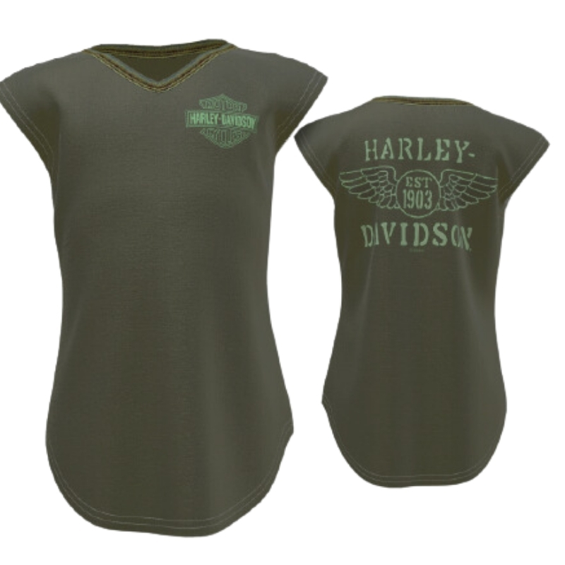 Girls Muscle T-Shirt