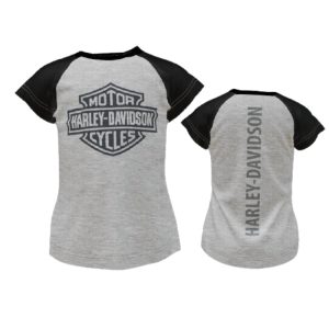 B&S Raglan Short Sleeve Colorblock Tee
