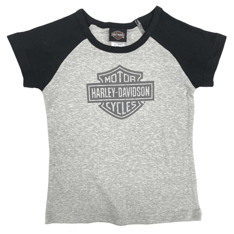 B&S Raglan Short Sleeve Colorblock Tee