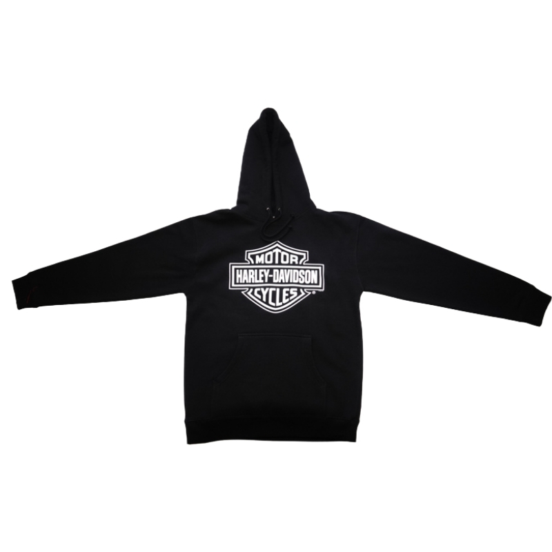 Mens Bar & Shield Hoodie