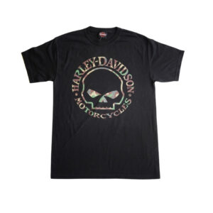 Mens Willy G Camo Dealer Tee