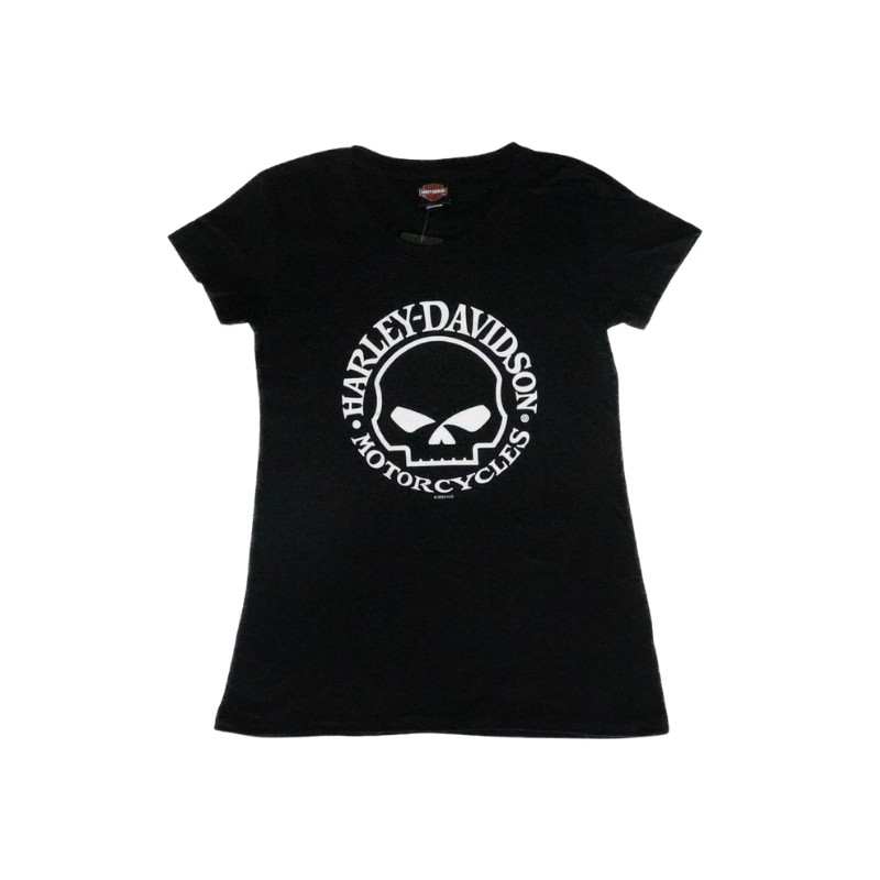 Womens Willy G Skull Dealer Tee