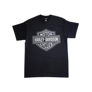 Mens Silver Bar & Shield Dealer Tee