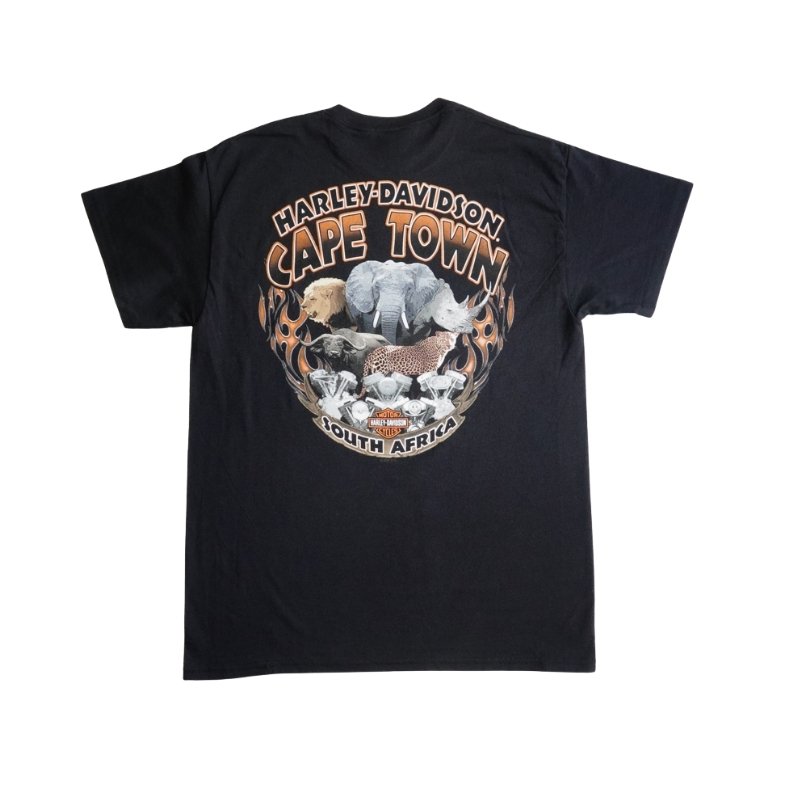 Mens White Outline Dealer Tee