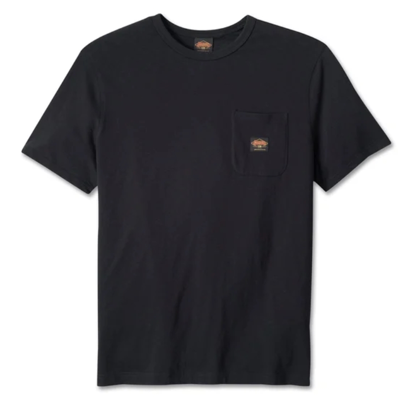 Men’s 120th Anniversary Pocket Tee – Black Beauty