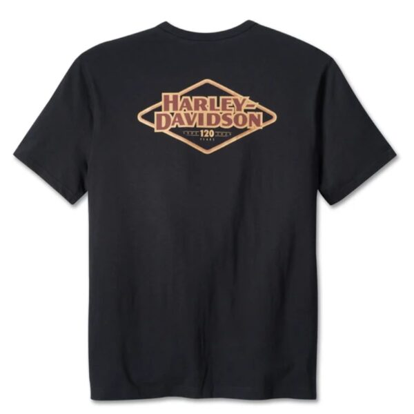 Men’s 120th Anniversary Pocket Tee – Black Beauty