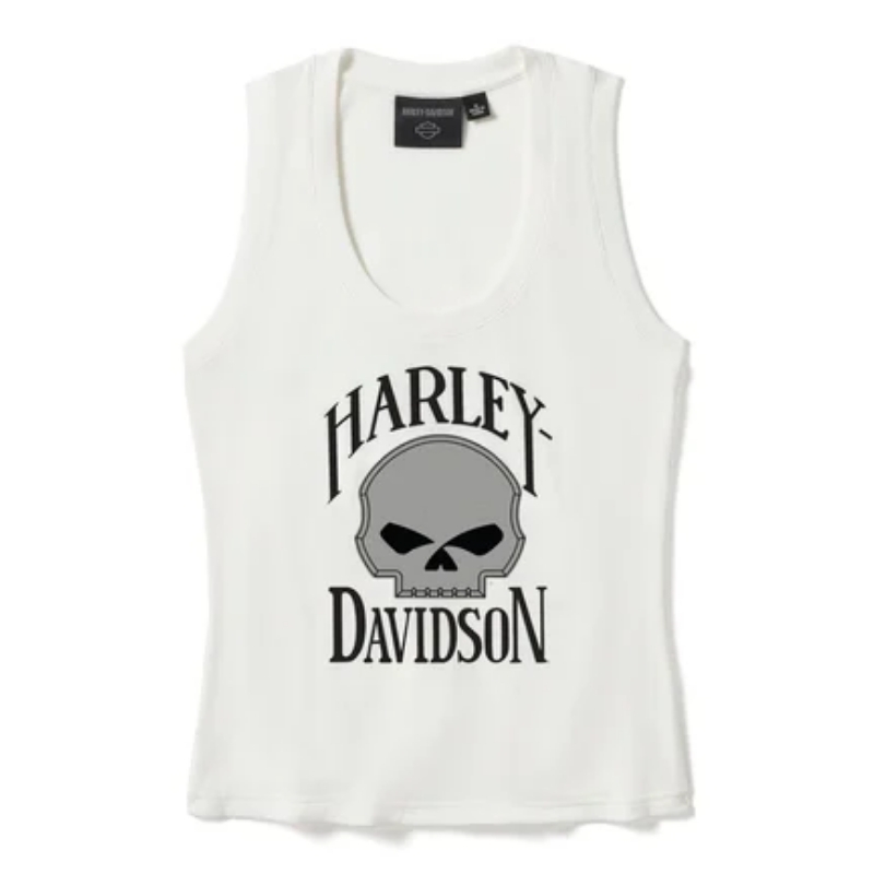 Willie G Skull Ribbed Tank