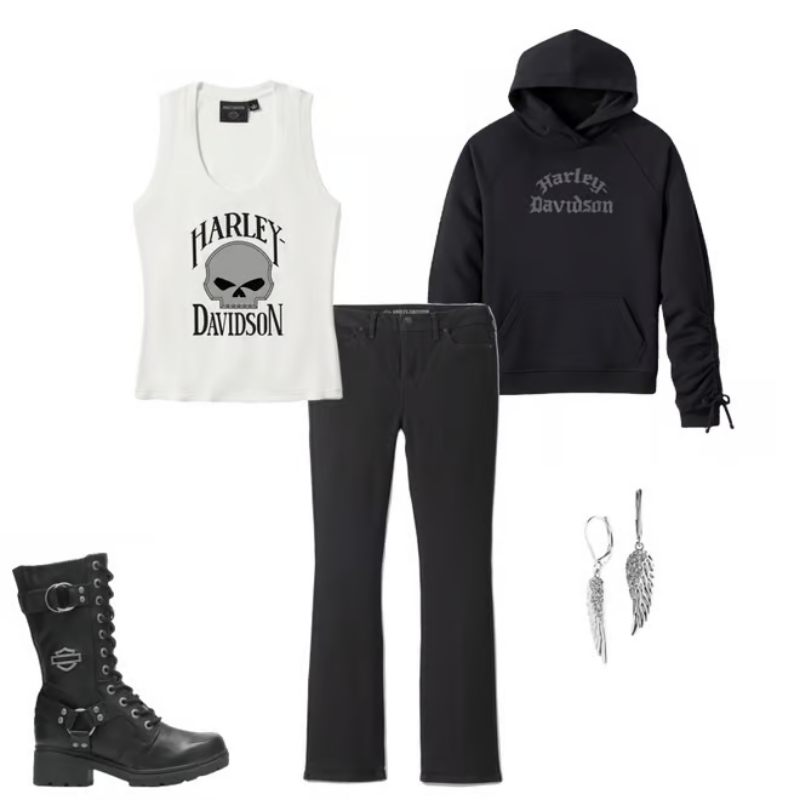 Willie G Skull Ribbed Tank