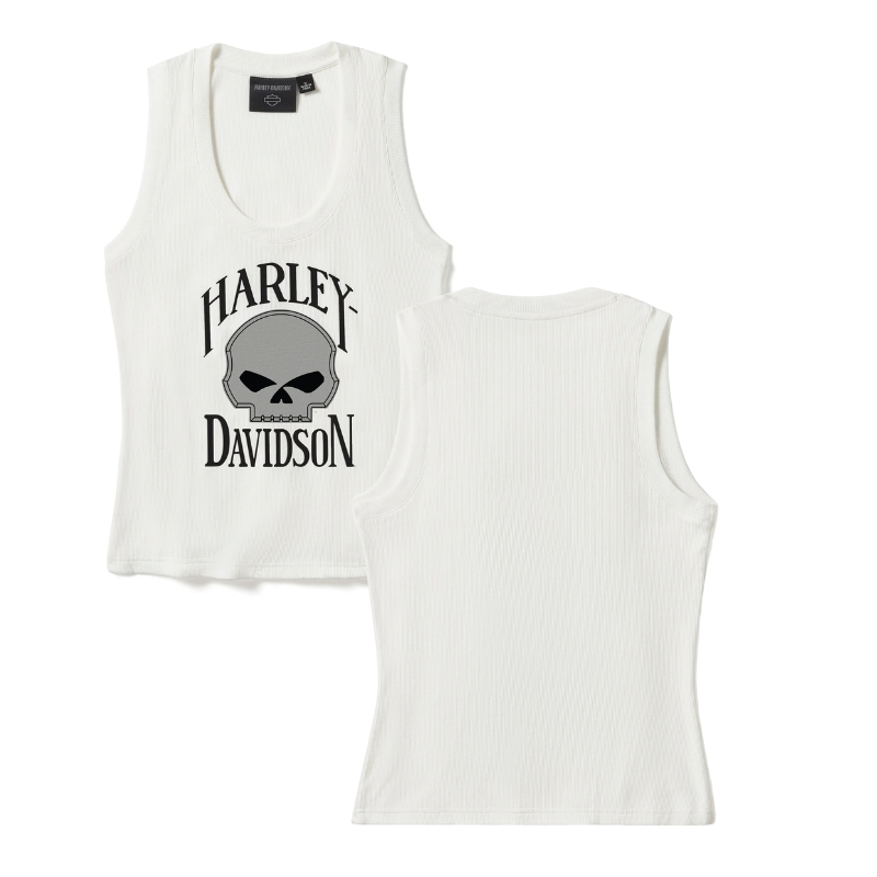 Willie G Skull Ribbed Tank