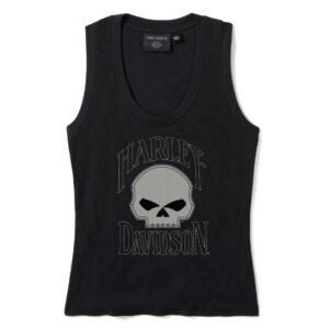 Willie G Skull Ribbed Tank
