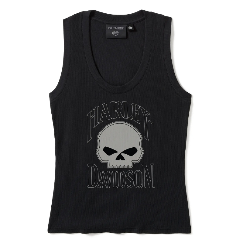 Willie G Skull Ribbed Tank