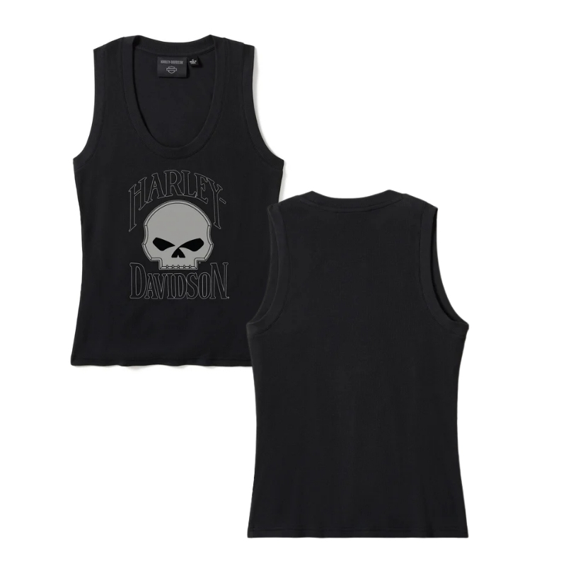 Willie G Skull Ribbed Tank
