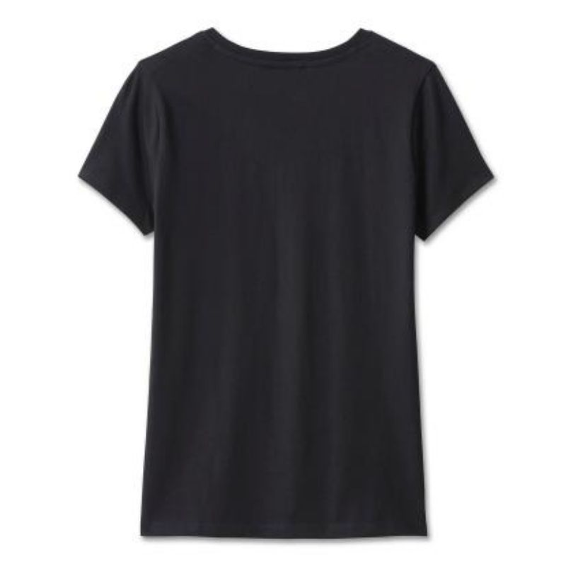Women’s 120th Anniversary United V-Neck Tee – Black Beauty