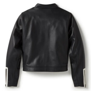 Essential Moto Blocked Leather Jacket
