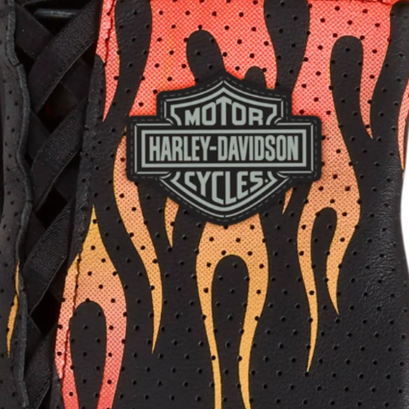 Bar & Shield Blaze Perforated Leather Gloves