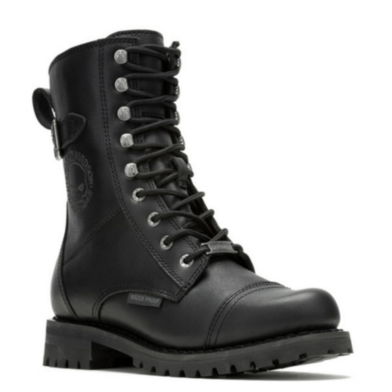 Women's Balsa Skull Waterproof Motorcycle Boots