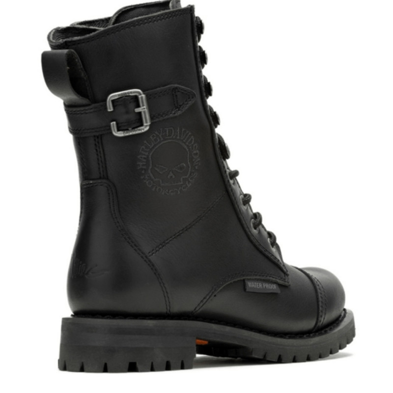 Women's Balsa Skull Waterproof Motorcycle Boots