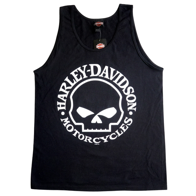 Mens Willie G Skull Tank
