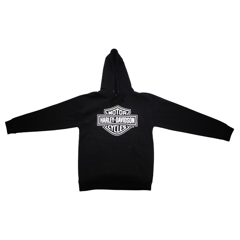 Mens Bar & Shield Hoodie