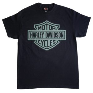 Mens Outline Bar & Shield Dealer Tee