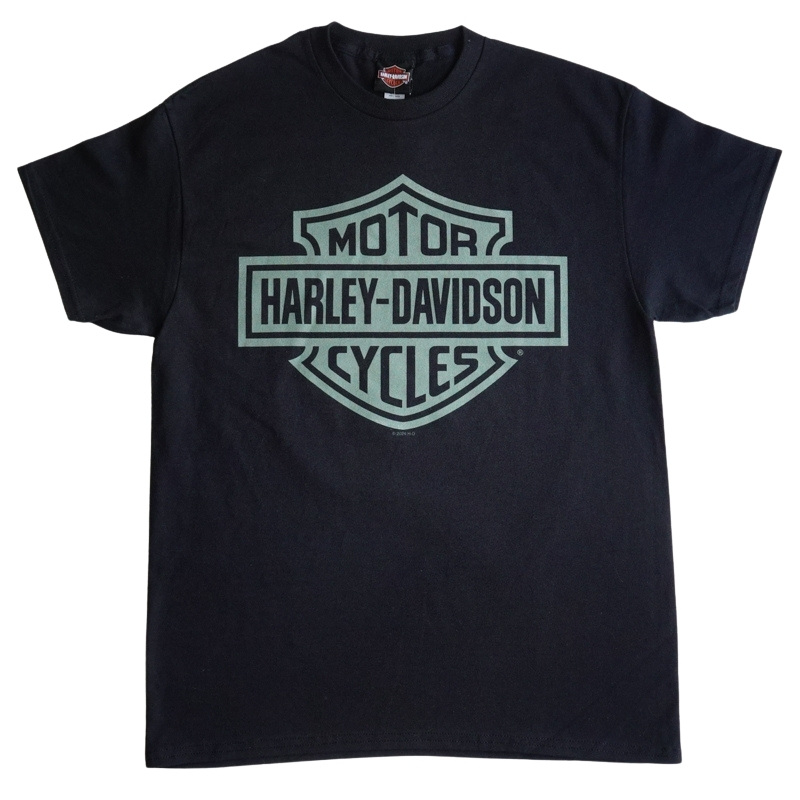 Mens Outline Bar & Shield Dealer Tee