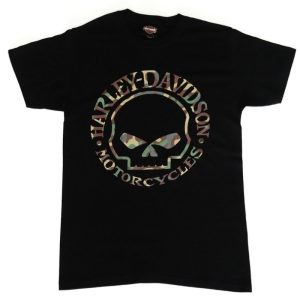 Mens Willy G Camo Dealer Tee