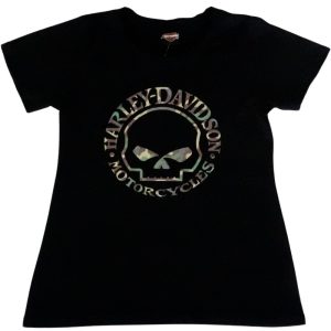 Womens Willy G Camo Dealer Tee