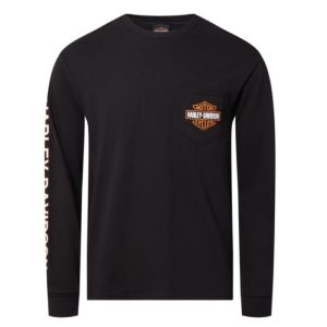 Mens Bar & Shield Pocket Dealer Tee