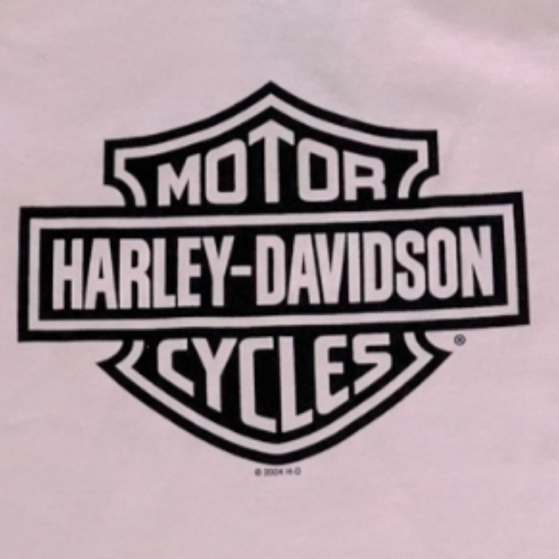 Womens Pink Bar & Shield Dealer Tee