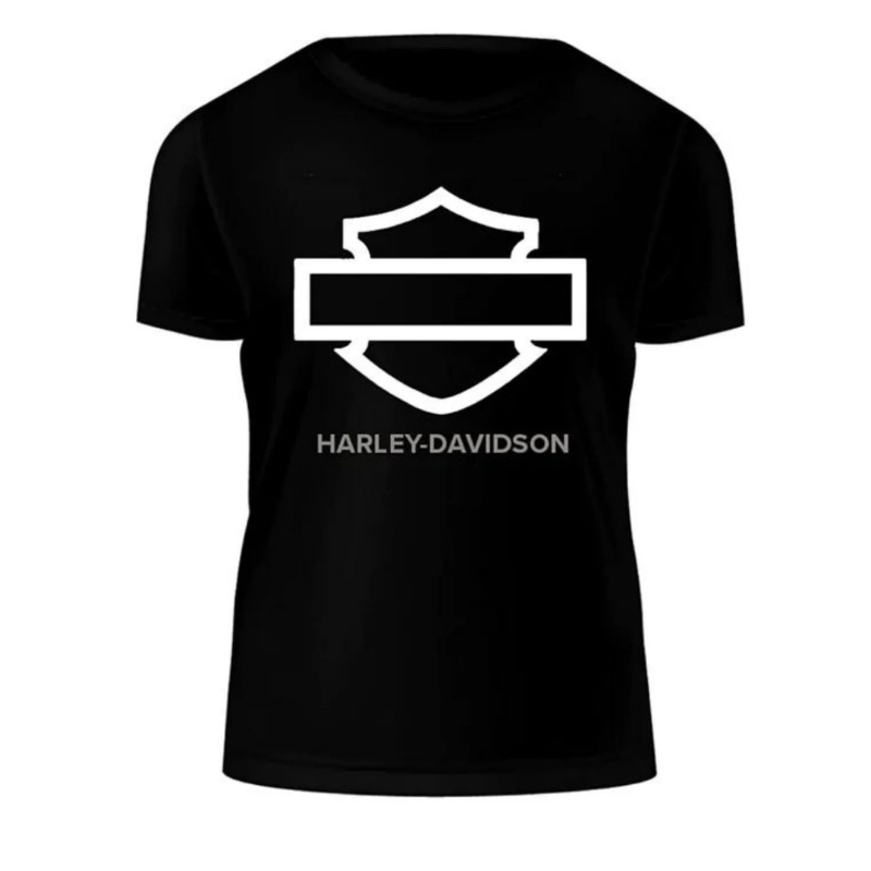Mens White Outline Dealer Tee