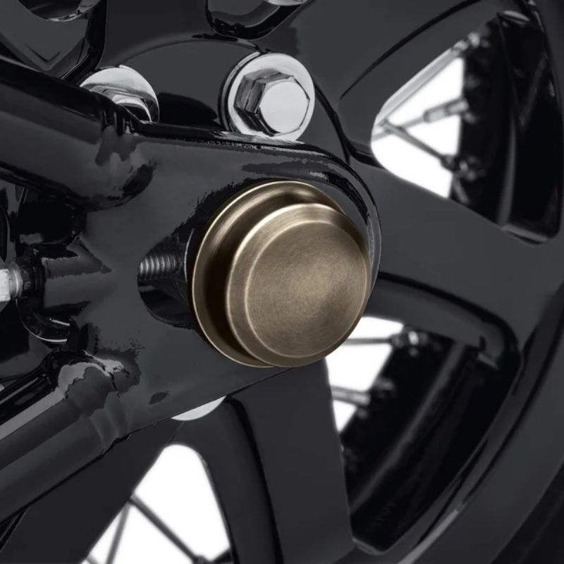 Brass Rear Axle Nut Covers