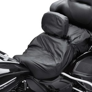 Touring Seat Rain Cover With Rider Backrest (Cover Only)