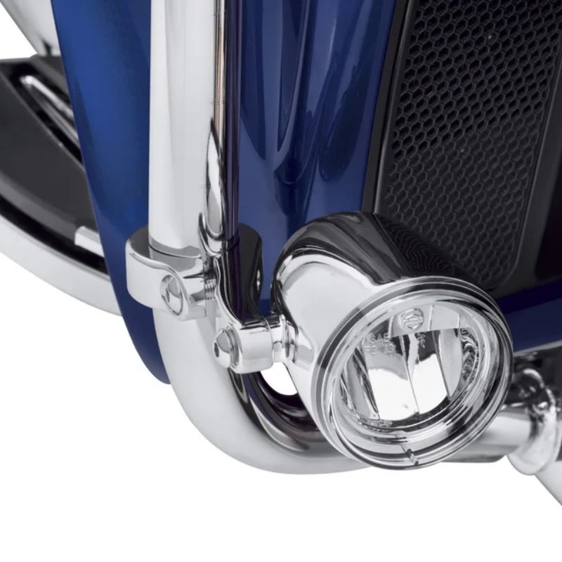 Led Fog Lamp Engine Guard Clamp Kit - Chrome