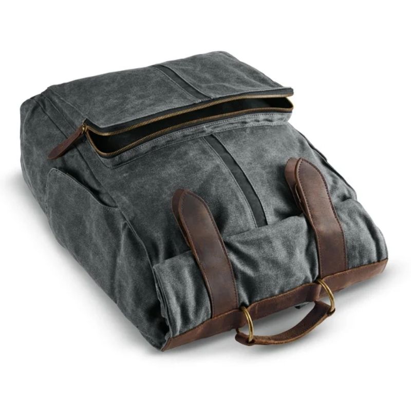 Waxed Canvas Backpack