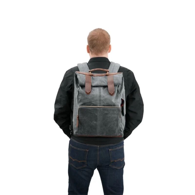 Waxed Canvas Backpack