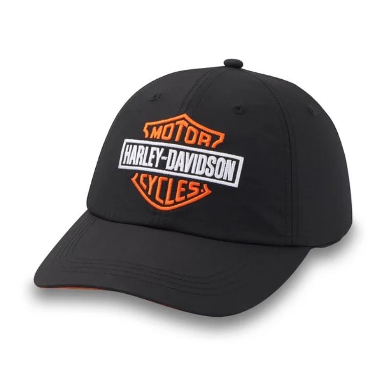 Three Stars Bar & Shield Harley Adjustable Hat