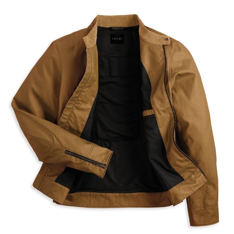 Mens Roadside Adv Waxed Riding Jacket
