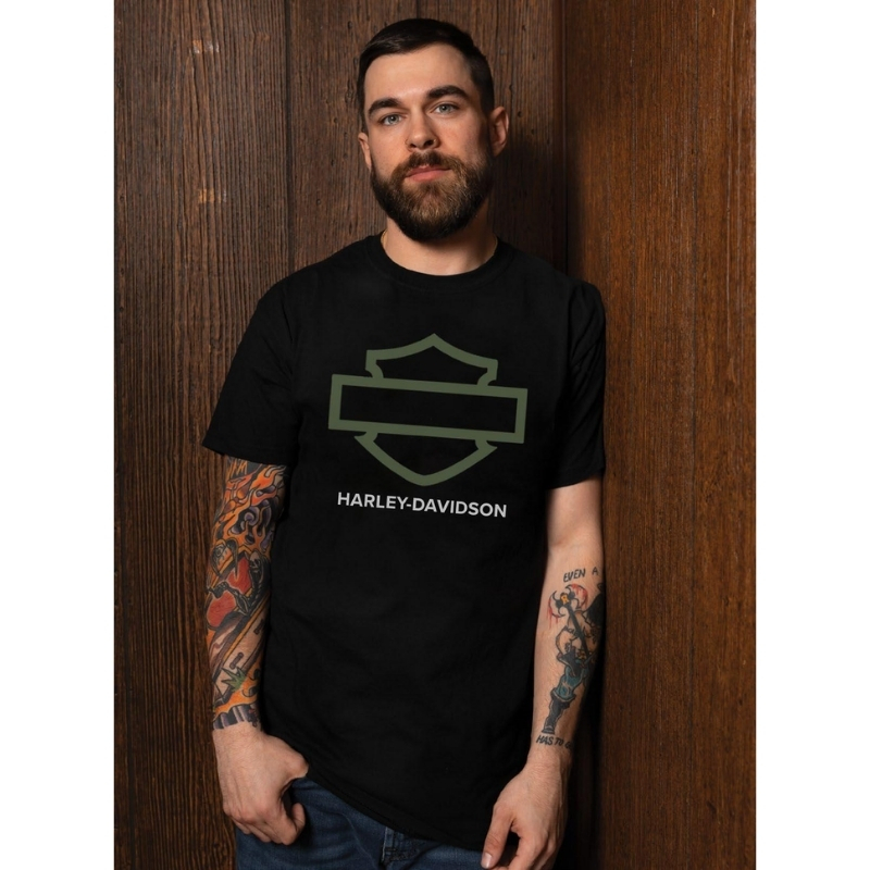 Mens Bar & Shield Dealer Tee