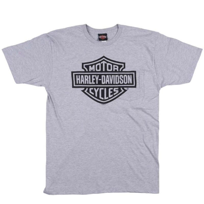 Mens Bar & Shield Pocket Dealer Tee