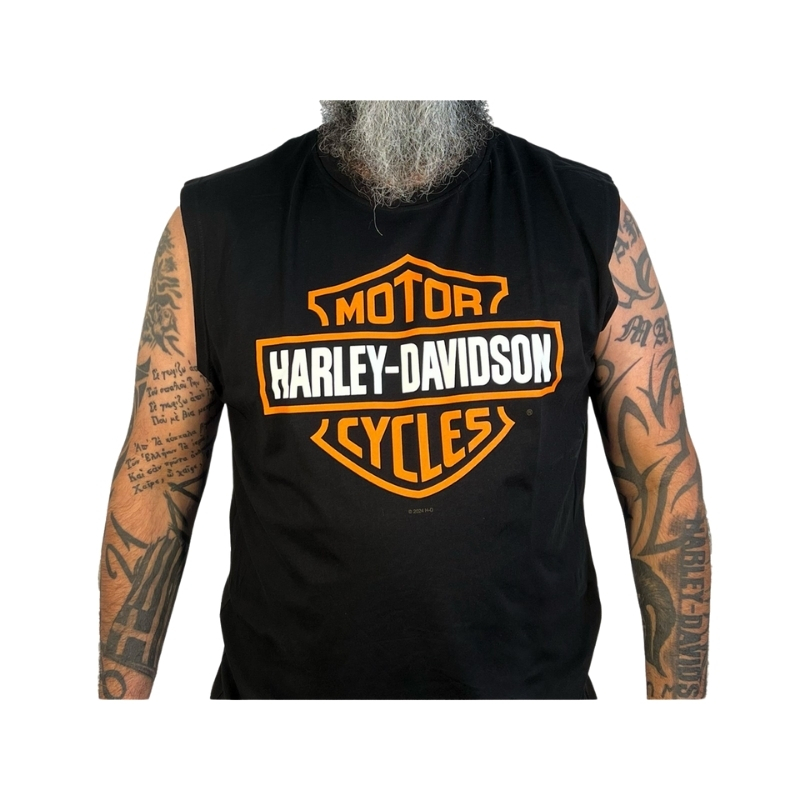 Mens Bar & Shield Muscle Dealer Tee