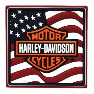 American Flag Bar & Shield Logo Mile-Tile Pvc Magnet