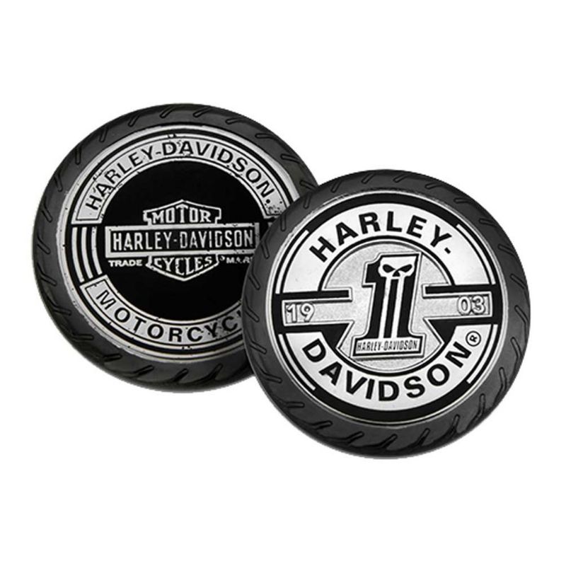 Dark Custom Wheel Challenge Coin, 1.75in
