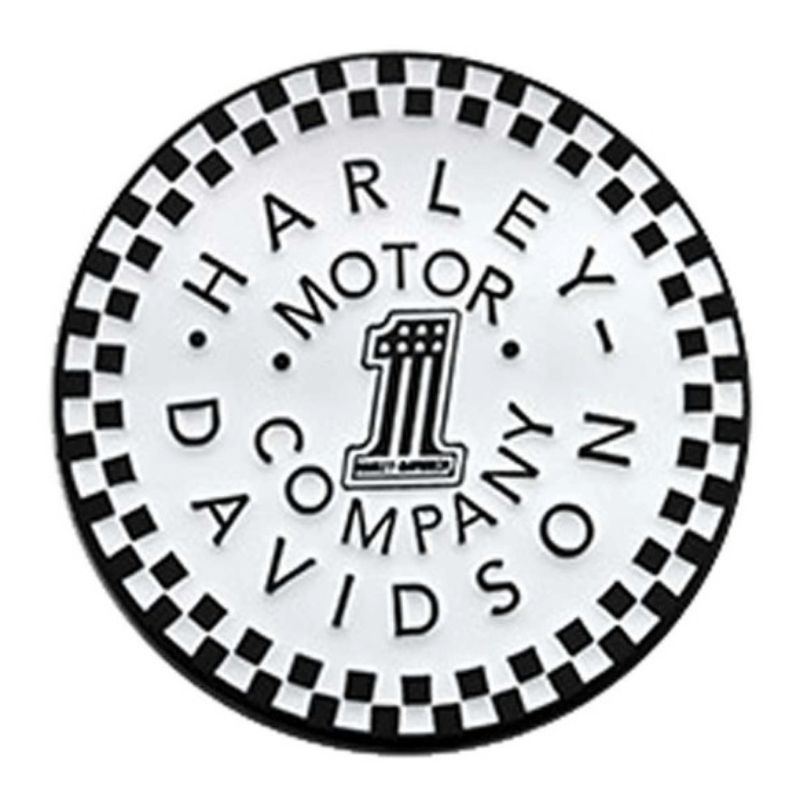 1.5 Inch. #1 Checkered Motor Metal Pin