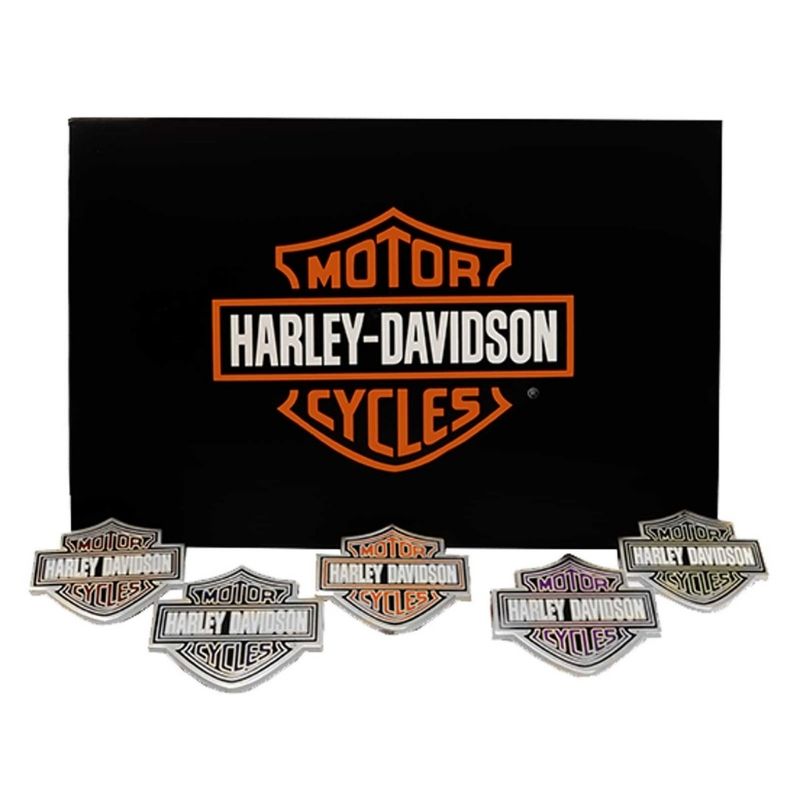 Enamel Bar & Shield Logo Collector Pin Set